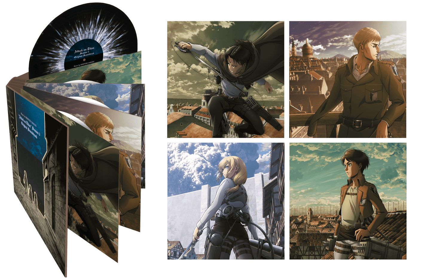 Attack on Titan Season 3 (Original Soundtrack) (Deluxe Edition) - Hiroyuki Sawano | Helix Sounds